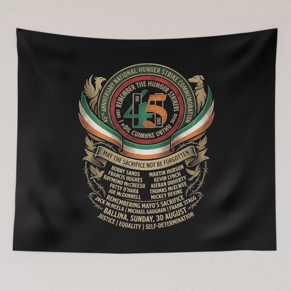 Item preview, Irish Hunger Strikers 45th Commemoration Design designed and sold by CELTIC-DESIGNS.