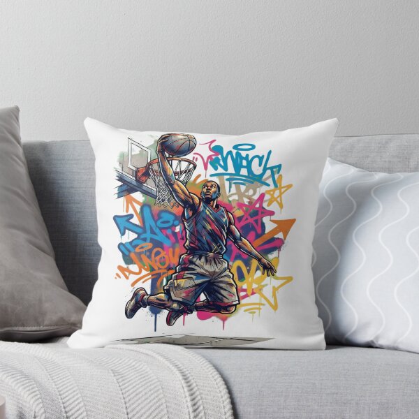 Item preview, Urban Graffiti Basketball Street Art Graphic designed and sold by CourtVibe.