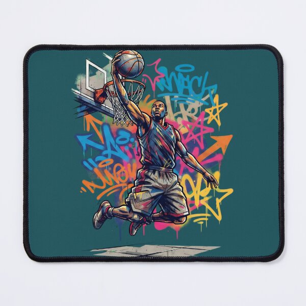 Item preview, Urban Graffiti Basketball Street Art Graphic designed and sold by CourtVibe.