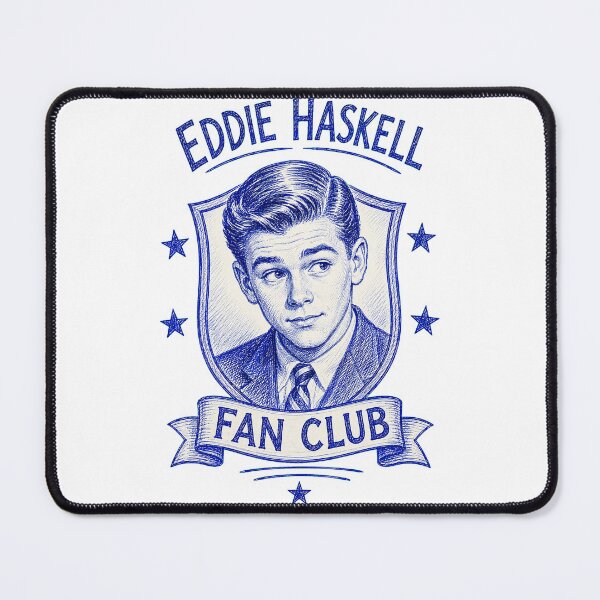 Item preview, Eddie Haskell Fan Club – Vintage Mayfield Classic TV Design designed and sold by Snarky Threads.