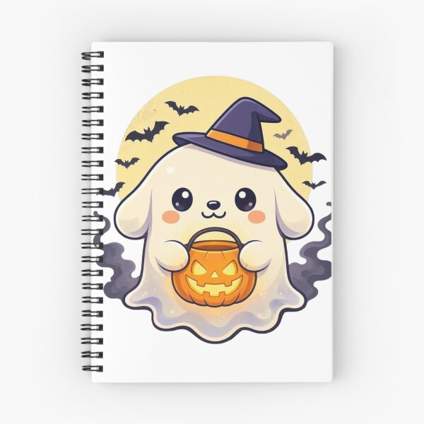 Item preview, Ghost Puppy Halloween Shirt designed and sold by WordWearTees.