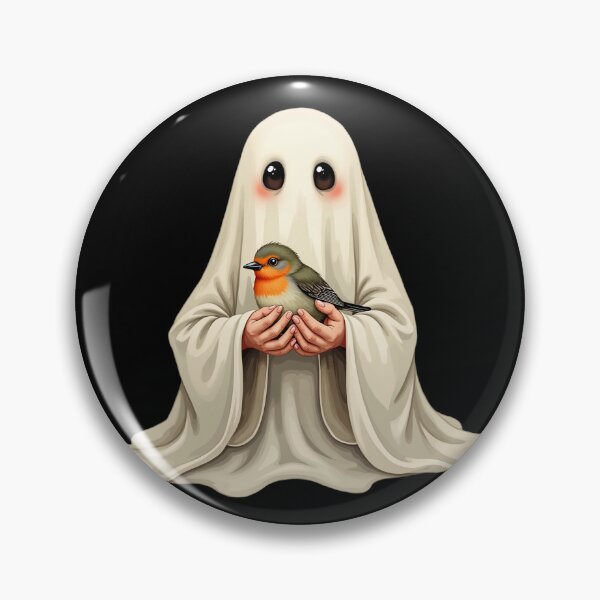 Item preview, Spooky Cute Ghost Halloween Cottagecore Magic Art designed and sold by Aousome.