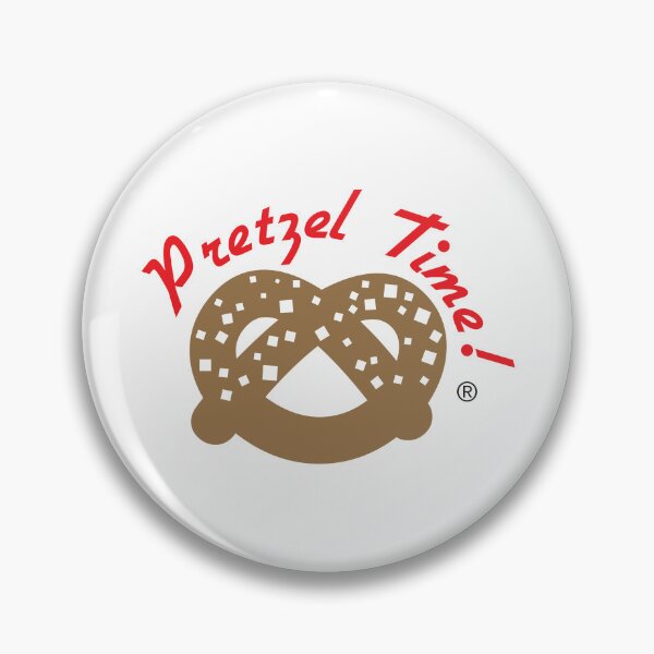 Item preview, Pretzel Time Salted Snack Red Cursive Logo designed and sold by catrghp.