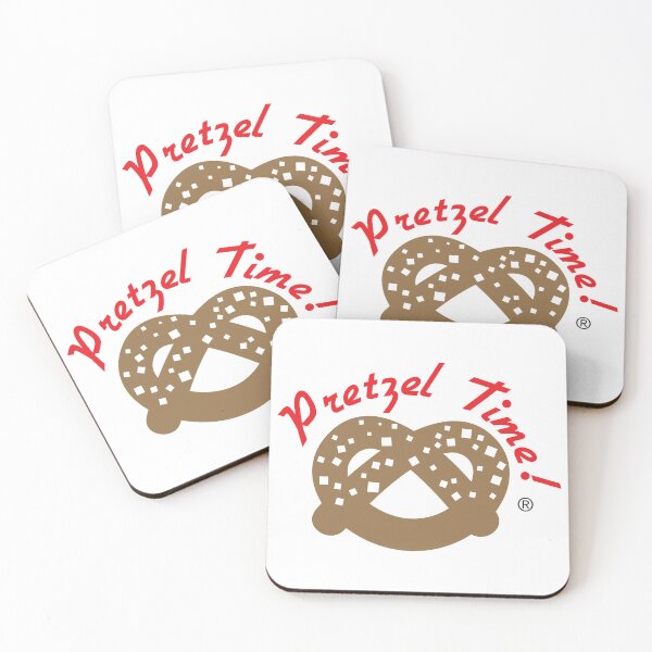 Item preview, Pretzel Time Salted Snack Red Cursive Logo designed and sold by catrghp.