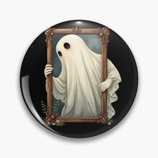 Item preview, Spooky Cute Ghost Halloween Cottagecore Magic Art designed and sold by Aousome.