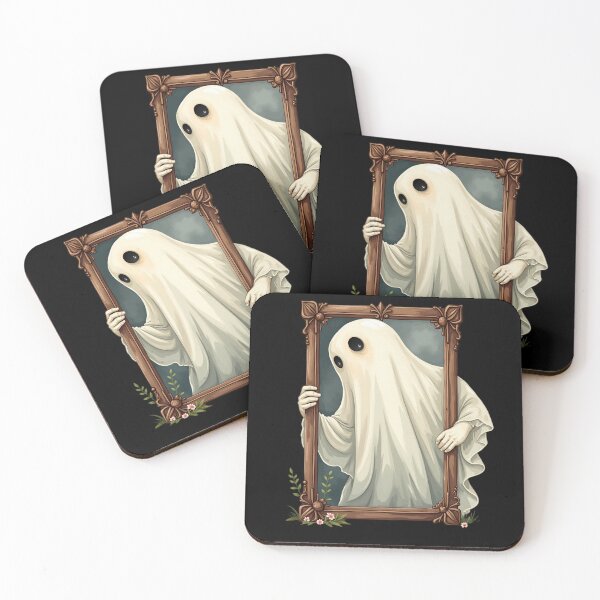 Item preview, Spooky Cute Ghost Halloween Cottagecore Magic Art designed and sold by Aousome.