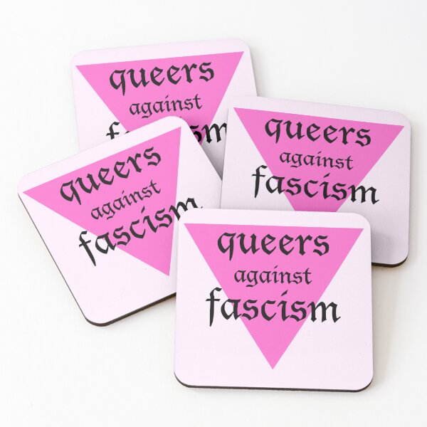 Item preview, queers against fascism designed and sold by FreakShop UK.