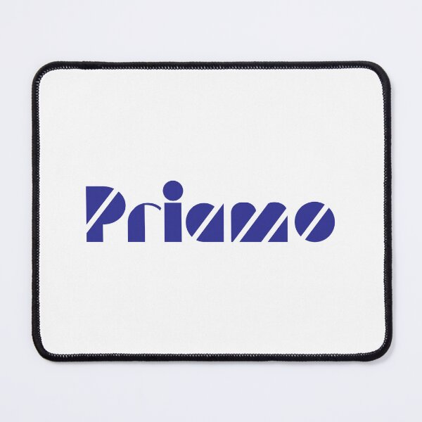Item preview, Priamo Modern Cutout Purple Typographic Logo designed and sold by catrghp.
