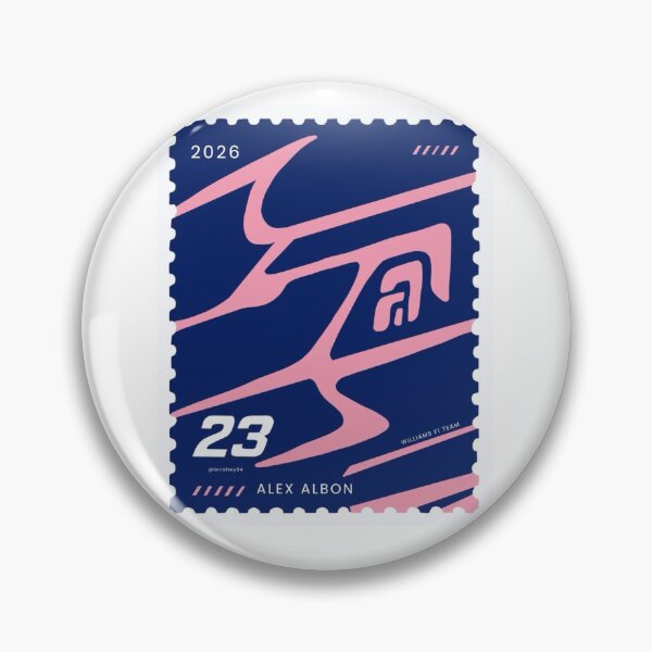 Item preview, Alex Albon Helmet Stamp Williams designed and sold by 816-Stickers.
