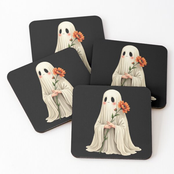 Item preview, Spooky Cute Ghost Halloween Cottagecore Magic Art designed and sold by Aousome.