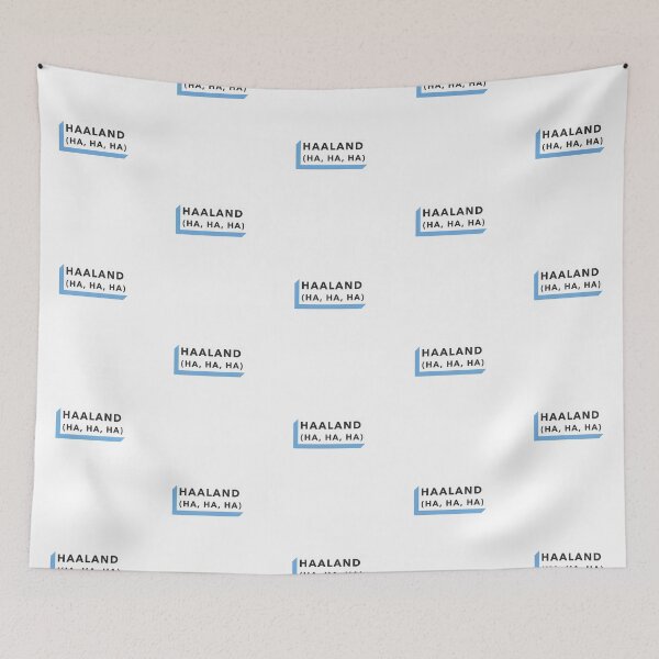 Item preview, Erling Haaland Design Sticker designed and sold by TOPSHOPIAs.