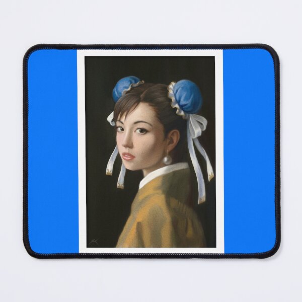 Item preview, Geek X Art - Young Chun-Li with a Pearl Earring designed and sold by Magic-Ynk.