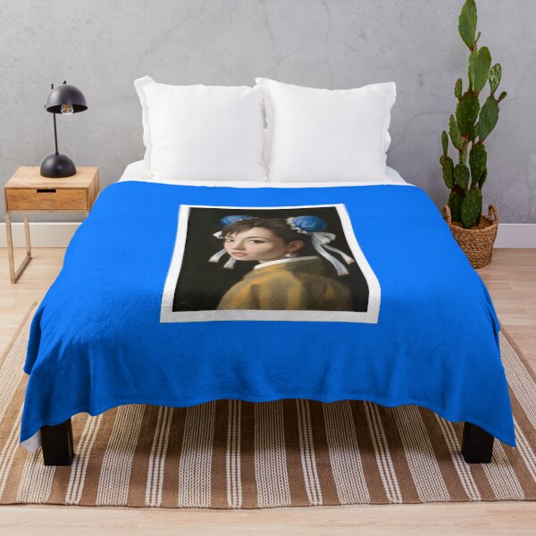 Item preview, Geek X Art - Young Chun-Li with a Pearl Earring designed and sold by Magic-Ynk.