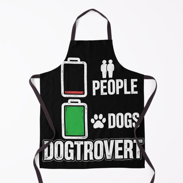 Item preview, Low Battery People Full Battery Dogs - Funny Dogtrovert Design designed and sold by Neurospicy Trolls.