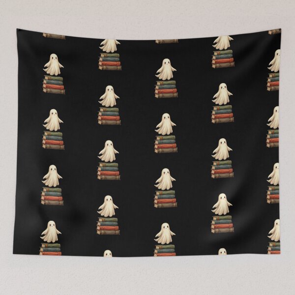 Item preview, Spooky Cute Ghost Halloween Cottagecore Magic Art designed and sold by Aousome.