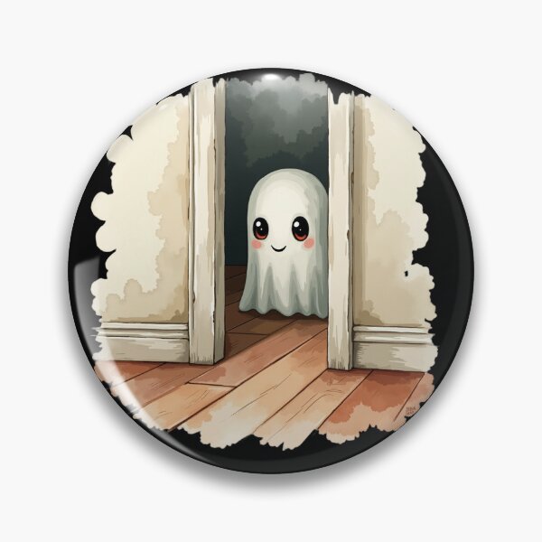 Item preview, Spooky Cute Ghost Halloween Cottagecore Magic Art designed and sold by Aousome.