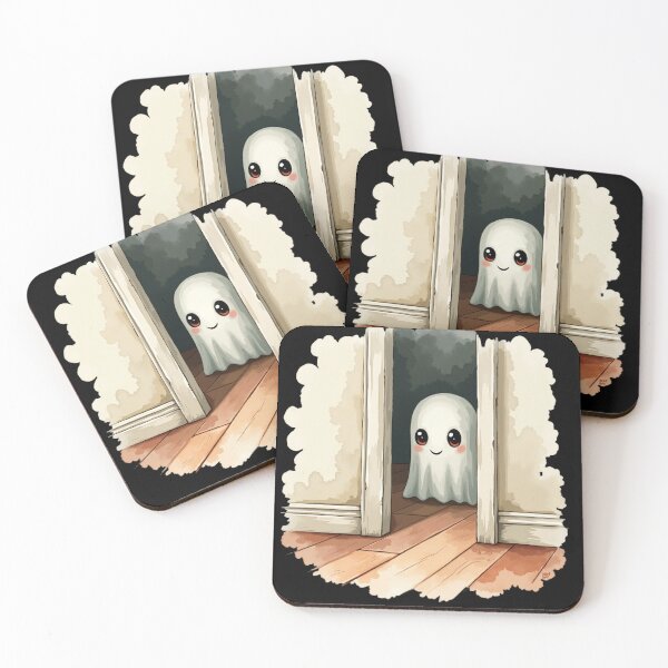 Item preview, Spooky Cute Ghost Halloween Cottagecore Magic Art designed and sold by Aousome.