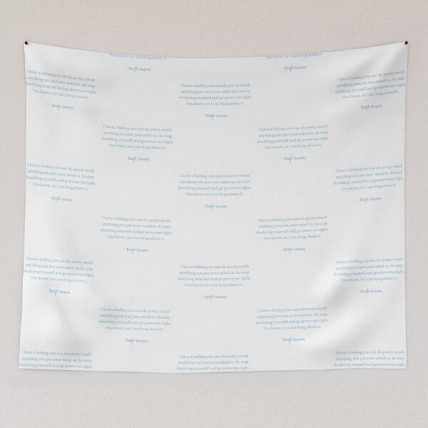 Item preview, Keefe Sencen Quote designed and sold by ZedStoreDesigns.