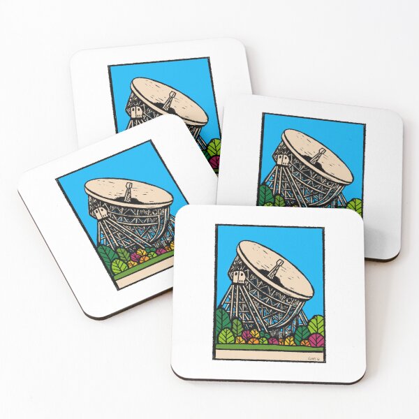 Item preview, Jodrell Bank | Original British Landmark Art | GWART designed and sold by GWARTGB.
