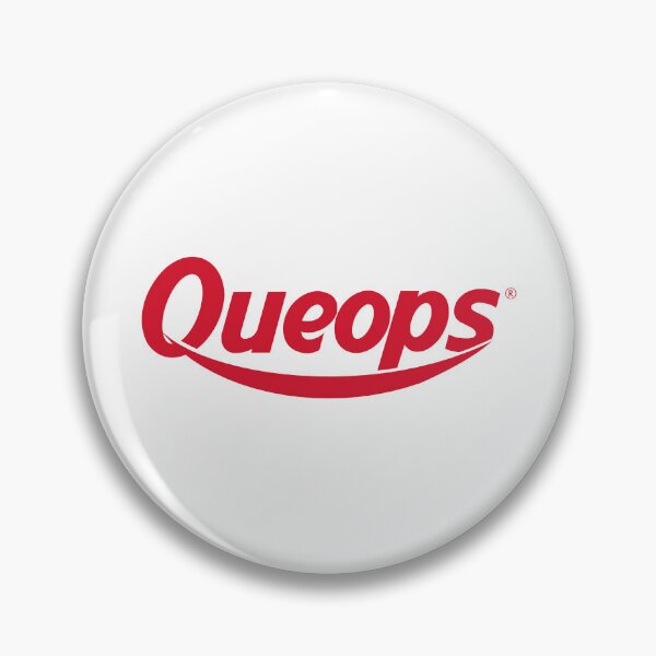 Item preview, Queops Red Smile Cursive Brand Logo designed and sold by catrghp.