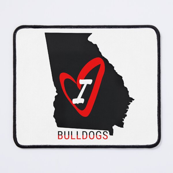 Item preview, I LOVE GEORGIA BULLDOGS designed and sold by BabaSoti.