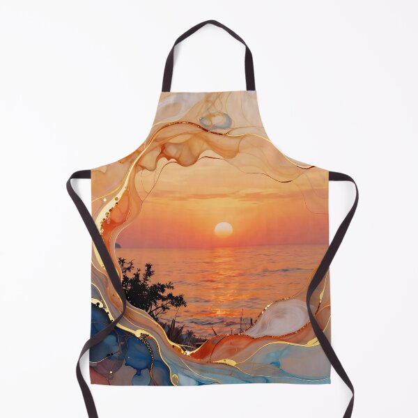 Item preview, Abstract Sea Sunset designed and sold by Lightworker11.