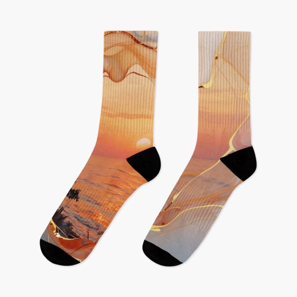 Item preview,  Abstract Sea Sunset designed and sold by Lightworker11.