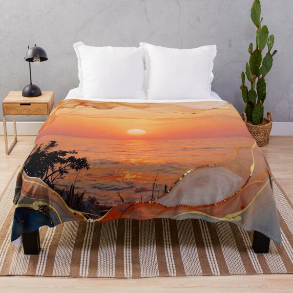 Item preview, Abstract Sea Sunset designed and sold by Lightworker11.