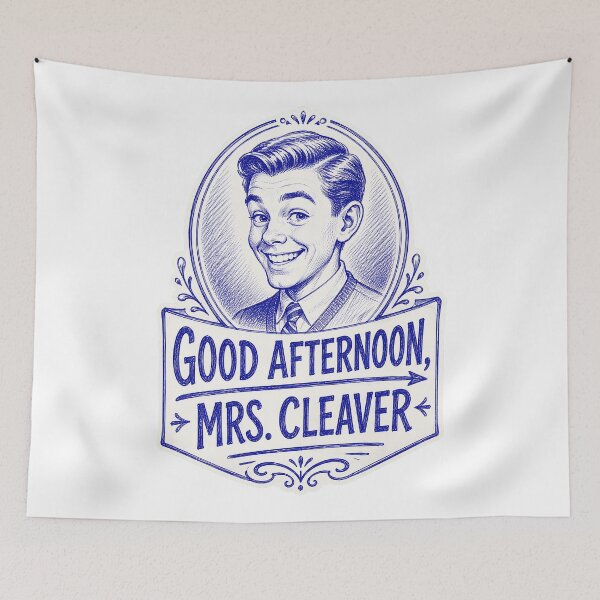 Item preview, Eddie Haskell – Good Afternoon Mrs. Cleaver designed and sold by Snarky Threads.