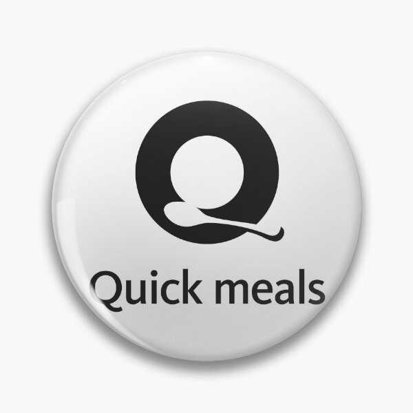 Item preview, Quick Meals Minimalist Spoon Letter Q Emblem designed and sold by catrghp.