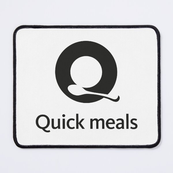 Item preview, Quick Meals Minimalist Spoon Letter Q Emblem designed and sold by catrghp.