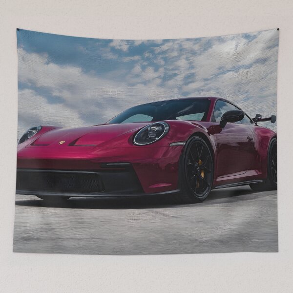 Item preview, Porsche 911 GT3 Luxury Car Canvas Print designed and sold by AutoPopStudio.