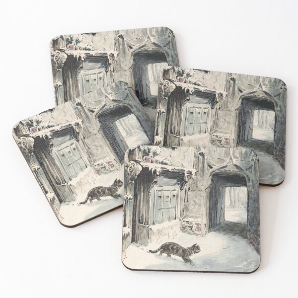 Item preview, Simpkin in the Snow - Beatrix Potter The Tailor of Gloucester designed and sold by forgottenbeauty.
