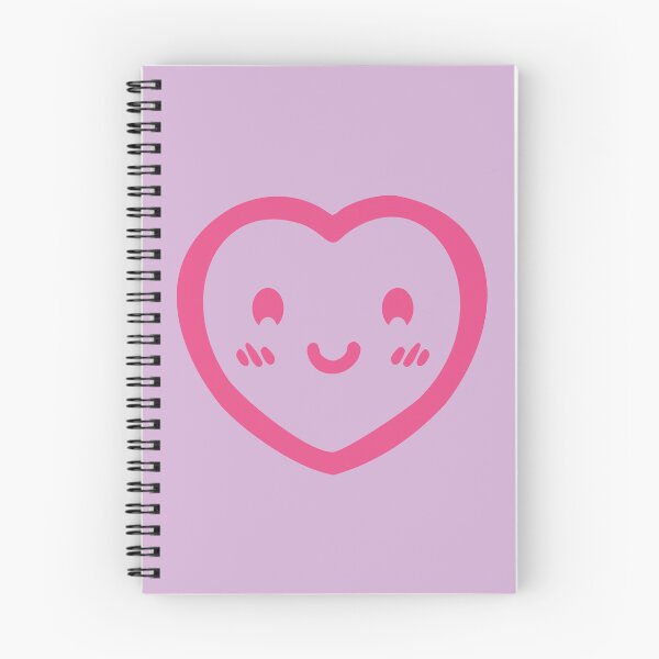 Item preview, Cute Kawaii Smiling Pink Heart | Happy Heart Face Aesthetic Design designed and sold by Rush2Buy.