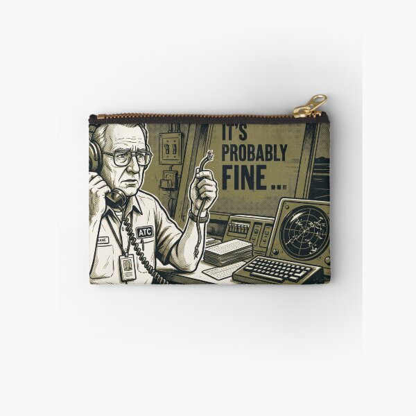 Item preview, It's Probably fine Retro Vintage Minimalist Graphic designed and sold by Probably Fine Design.