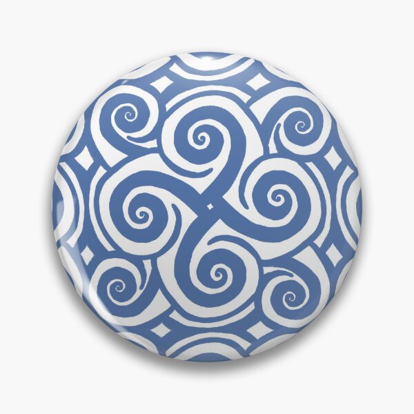 Item preview, Blue Celtic wave pattern by Beliris Creations designed and sold by BelirisCréations.