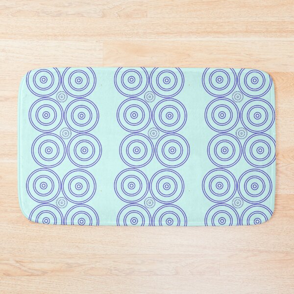 Item preview, Abstract Geometric Purple Concentric Circles Pattern designed and sold by NikBrin Prevail .
