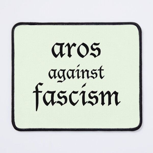 Item preview, aros against fascism designed and sold by FreakShop UK.