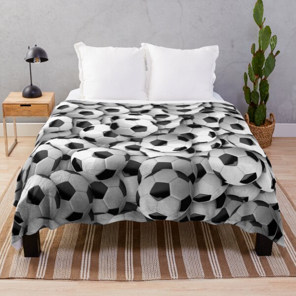 Item preview, Soccer Ball Pattern Football Sports Seamless Black White Design designed and sold by Divine Ease.