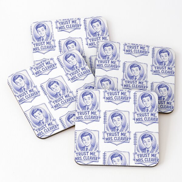 Item preview, Trust Me Mrs. Cleaver – Eddie Haskell Retro Humor designed and sold by Snarky Threads.