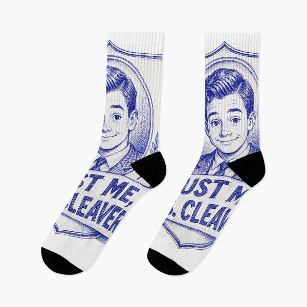 Item preview, Trust Me Mrs. Cleaver – Eddie Haskell Retro Humor designed and sold by Snarky Threads.