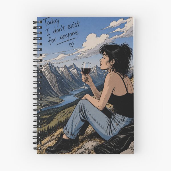 Item preview, Today I Don't Exist For Anyone | Emotional Vintage Comic Art designed and sold by reflejoentinta.