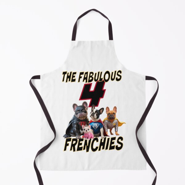 Item preview, French Bulldog. ‘THE FABULOUS 4 FRENCHIES’. designed and sold by SmARTNiki.