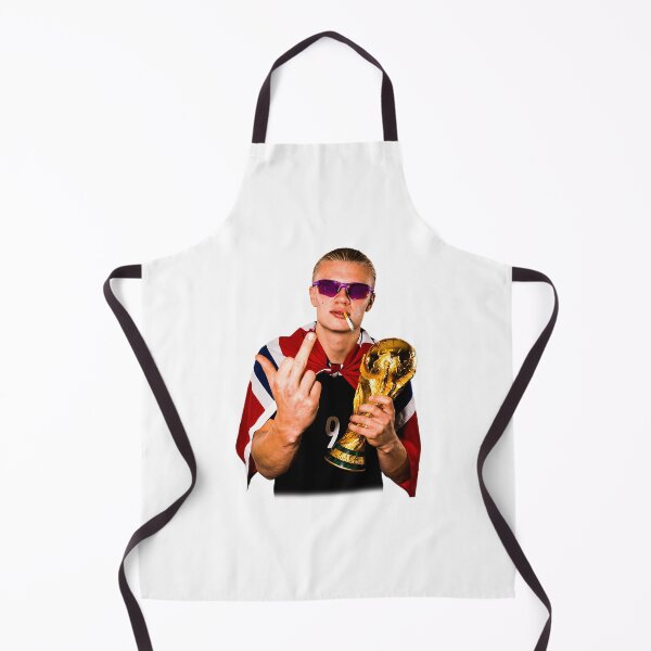 Item preview, Erling Haaland Middle Finger Smoking Funny Meme Classic T-Shirt designed and sold by TOPSHOPIAs.