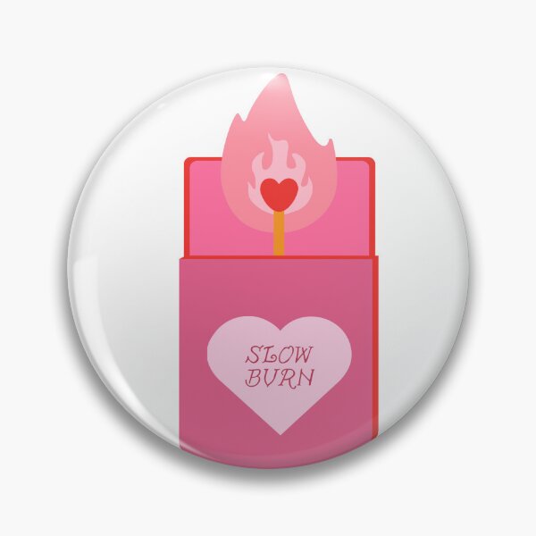 Item preview, "Slow Burn" bookish trope designed and sold by Nyxander's Bookish Catalogue.