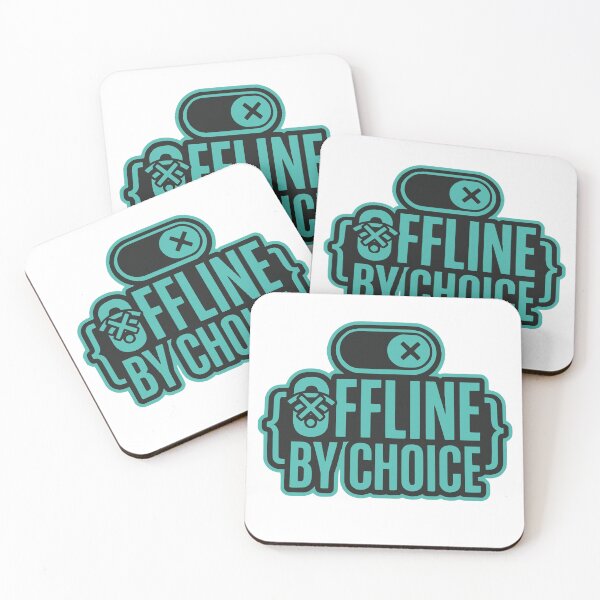 Item preview, Offline By Choice Introvert Developer Funny Gift Minimal Design designed and sold by Ixnor.