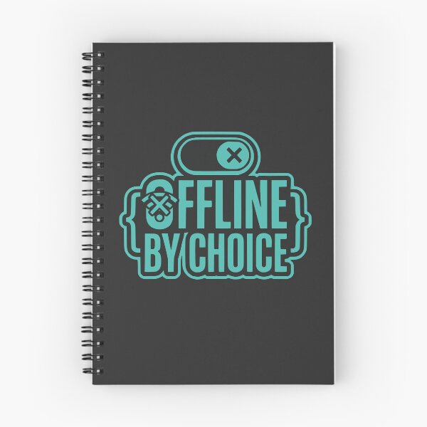 Item preview, Offline By Choice Introvert Developer Funny Gift Minimal Design designed and sold by Ixnor.