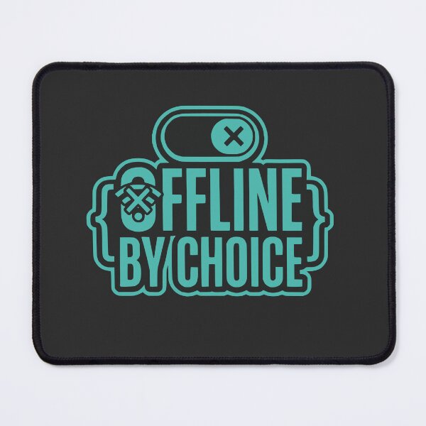 Item preview, Offline By Choice Introvert Developer Funny Gift Minimal Design designed and sold by Ixnor.