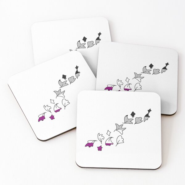 Item preview, Heartstopper Pride Leaves (Asexual) designed and sold by PALMTREEfwi.
