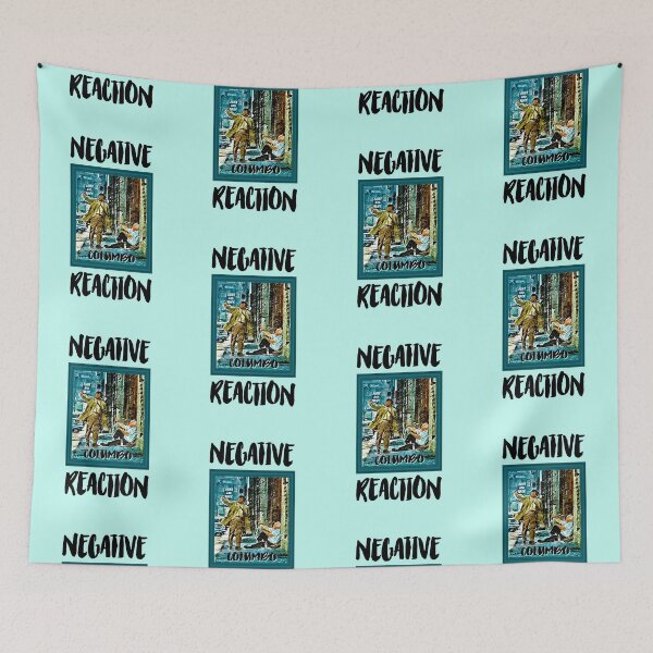 Item preview, Negative Reaction (on Lt. Aqua) designed and sold by PawsitiveMum3.